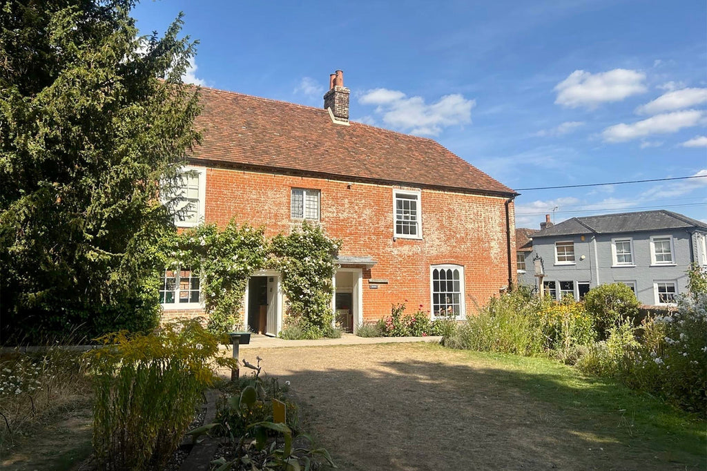 In the garden at Jane Austen’s House in Chawton