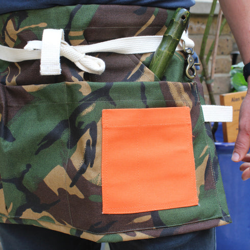 Heavy Duty Camo Print Makers Apron