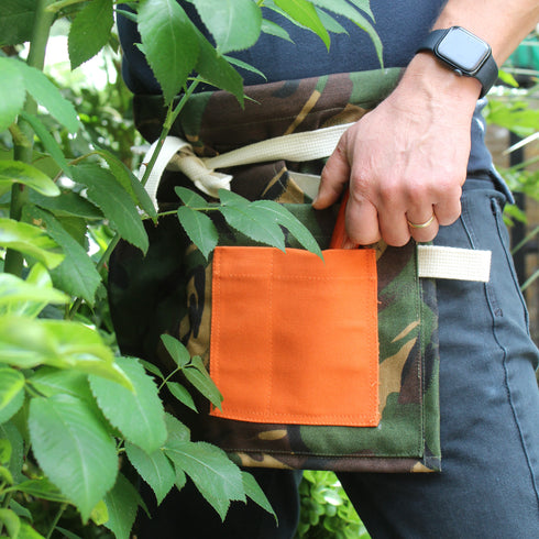 Heavy Duty Camo Print Makers Apron