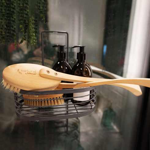 Soft Long Handled Bath Brush