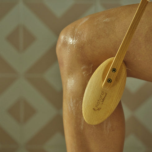 Soft Long Handled Bath Brush