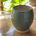 Mini Green Handmade Ceramic Plant Pot 7cm