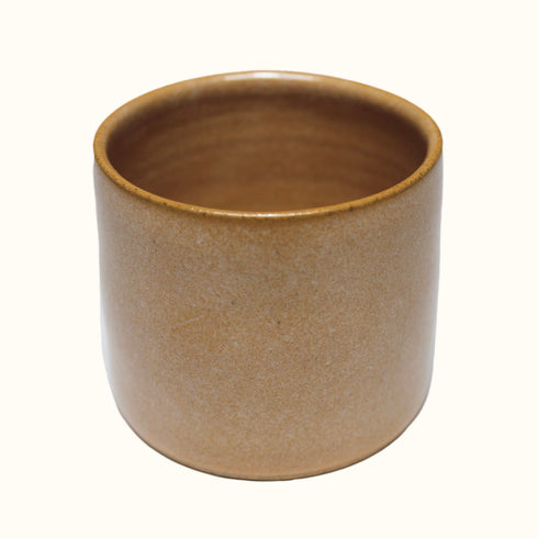 Mini Apricot Handmade Ceramic Plant Pot