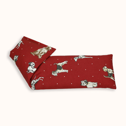 Best in Show Dogs Red Lavender Scented Cotton Wheat Bag