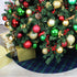 Blue Tartan Christmas Tree Skirt