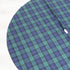 Blue Tartan Christmas Tree Skirt