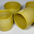 Large Bright Yellow Handmade Ceramic Plant Pot
