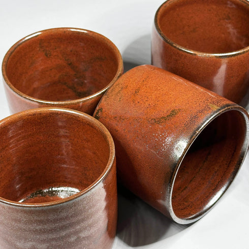 Mini Cinnamon Handmade Ceramic Plant Pot