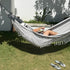 Light Grey Cotton Single Hammock