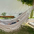 Grey Stripe Cotton Single Hammock