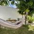 Grey Stripe Cotton Single Hammock