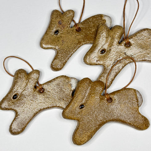 Bunny Rabbit Ceramic Hanging Decoration