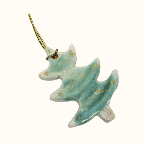 Christmas Tree Ceramic Hanging Christmas Decoration