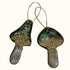 Green Mushroom Ceramic Hanging Decoration