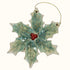 Jolly Holly Handmade Ceramic Christmas Decoration