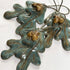 Autumn Oak Leaves Handmade Ceramic Decoration