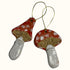 Red Mushroom Ceramic Hanging Decoration