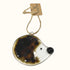 Fused Glass Hedgehog Hanging Decoration