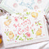 Yellow Chicks Happy Easter Scalloped Edge Greetings Card