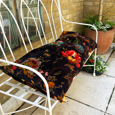 House of Hackney Large Velvet Artemis Bench Cushion Cover