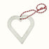 Concrete Hanging Heart Cutout Decoration