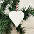 Concrete Hanging Heart Decoration