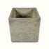 Square Light Grey Concrete Planter 10cm