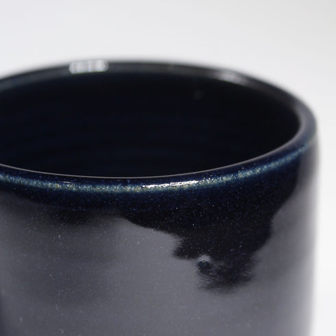 Mini Midnight Blue Handmade Ceramic Plant Pot
