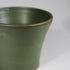 Mini Moss Green Fluted Handmade Ceramic Plant Pot