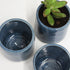 Mini Blue Handmade Ceramic Plant Pot 8cm