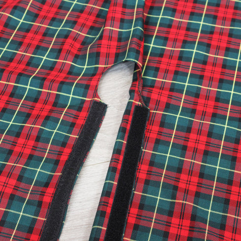 Red Tartan Christmas Tree Skirt