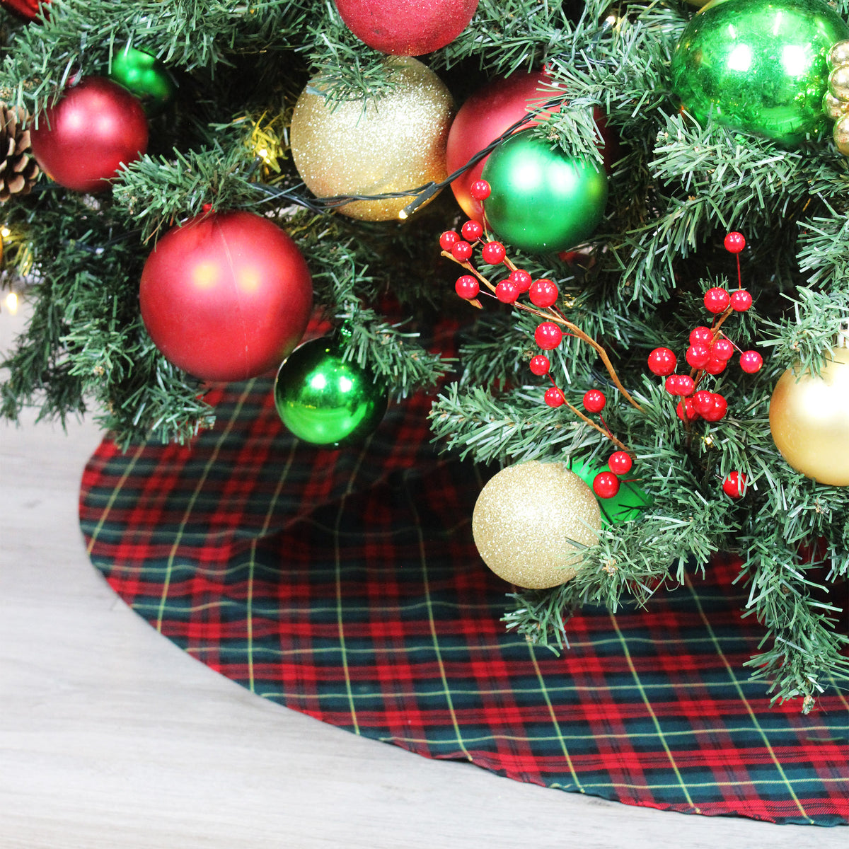 Carmichael Ancient Tartan Christmas Tree Skirt
