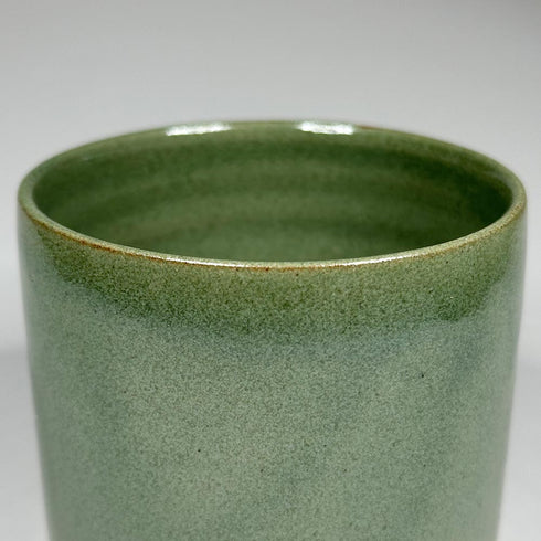 Mini Aloe Sage Green Handmade Ceramic Plant Pot