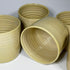 Large Sand Yellow Handmade Ceramic Plant Pot 12cm