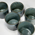 Mini Serpentine Blue Handmade Ceramic Plant Pot