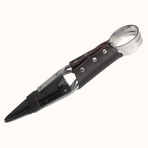 Topiary Shears with Heritage Brown Leather Handle