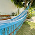 Blue Stripe Cotton Single Hammock