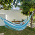 Blue Stripe Cotton Single Hammock