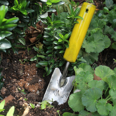 XL Garden Trowels with Yellow Handle