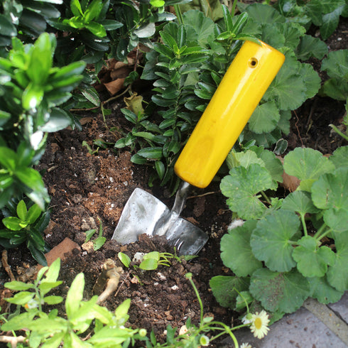 XL Garden Trowels with Yellow Handle