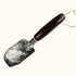 Hand Forged Steel Garden Trowel with Brown Handle