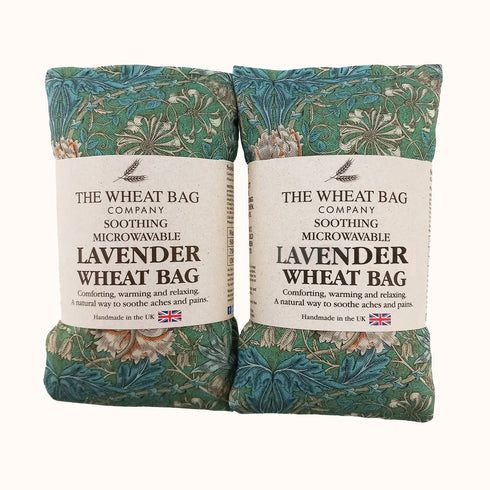 William Morris Honeysuckle Seaspray Lavender Scented Cotton Wheat Bag