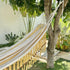 Yellow Stripe Cotton Single Hammock