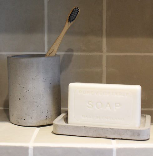 Concrete Toothbrush Holder