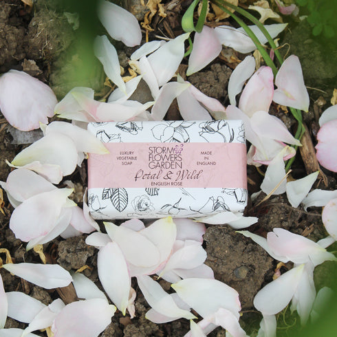 Petal and Wild | English Rose Soap Bar 190g