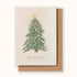 Christmas Tree & Lights Greetings Card