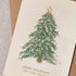 Christmas Tree & Lights Greetings Card