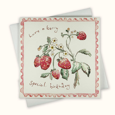 'A Berry Special Birthday' Greetings Card