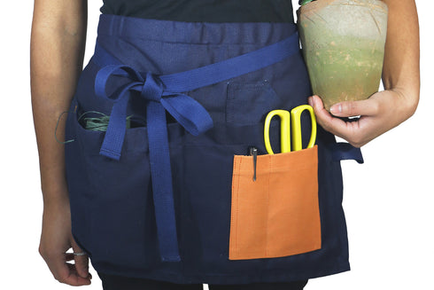 Blue Cotton Makers Apron