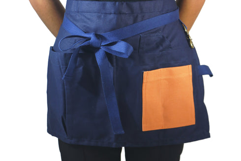 Blue Cotton Makers Apron